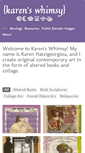 Mobile Screenshot of karenswhimsy.com