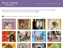 Tablet Screenshot of karenswhimsy.com